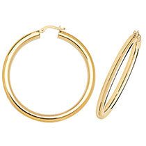 Chiquita Large Hoops in Yellow Gold