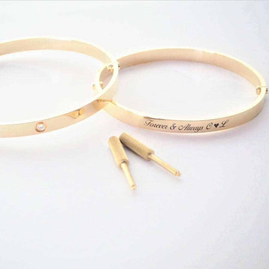 The Star Crossed Lovers Bangle