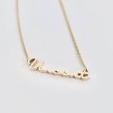 Bold Custom Name Pendant