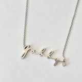 Bold Custom Name Pendant