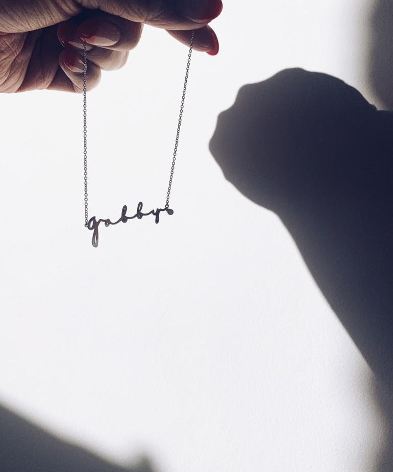 Bold Custom Name Pendant