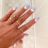Huxley Custom Baby Name Ring
