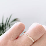 My Baby's Birthdate Diamond Ring