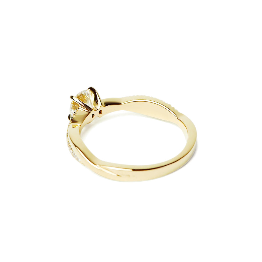 Alison Diamond Yellow Gold Ring